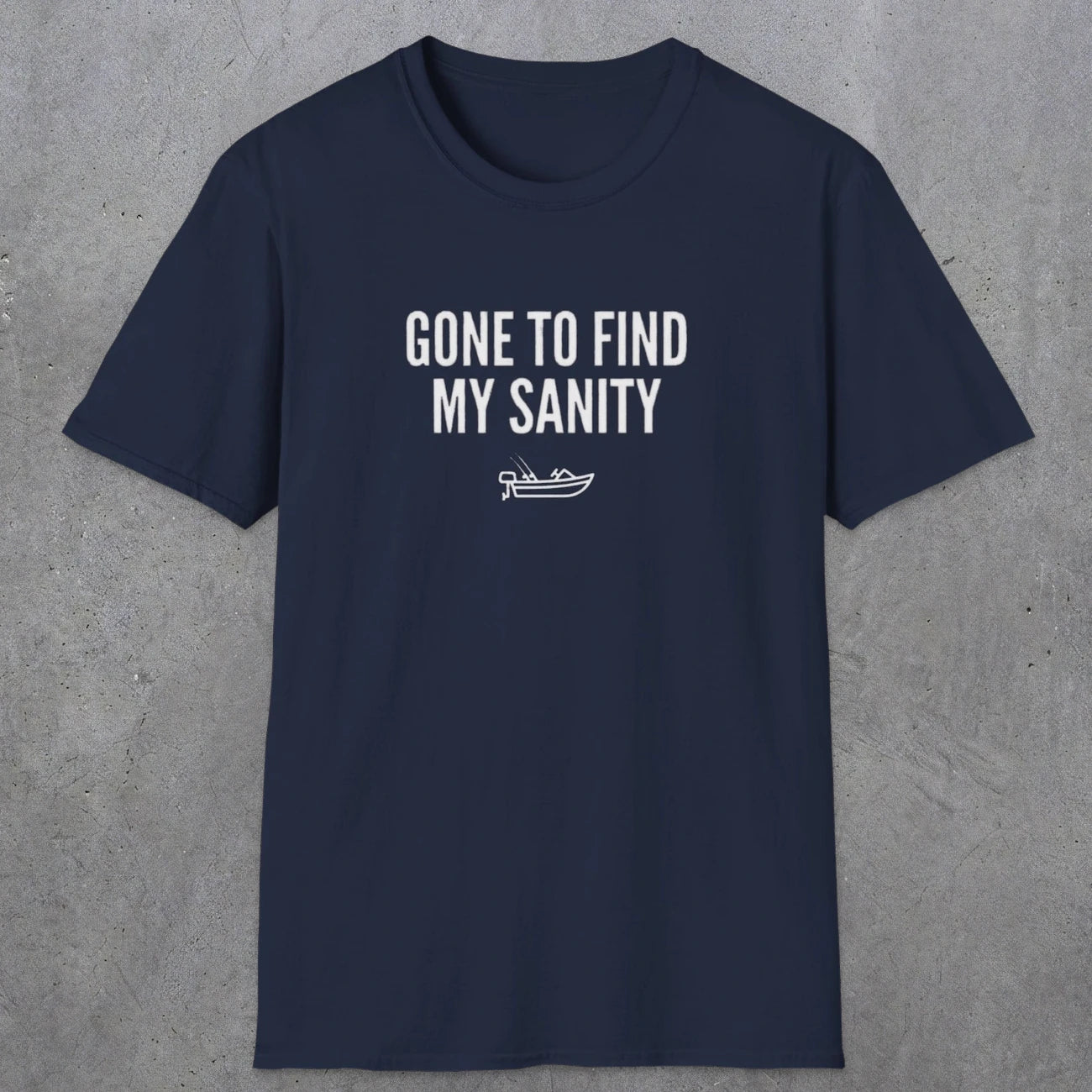 0055 Gone to find my sanity | Funny Dad T-Shirt | RustyDad