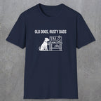 087 Old dogs rusty dads | Funny Dad T-Shirt | RustyDad