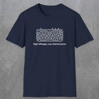 039 High Mileage, Low Maintenance | Funny Dad T-Shirt | RustyDad
