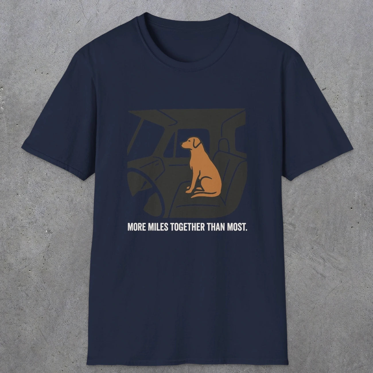 0240 More Miles Together Than Most | Funny Dad T-Shirt | RustyDad