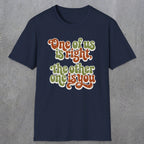 0434 One Of Us Is Right. The Other One Is You | Funny Dad T-Shirt | RustyDad