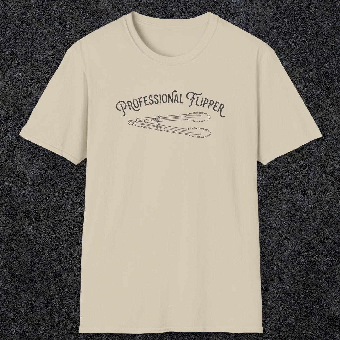 0696 Professional Flipper | Funny Dad T-Shirt | RustyDad