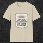 0152 Plumbing Electrical Hvac Self-Taught The Expensive Way | Funny Dad T-Shirt | RustyDad