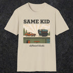 0550 Same Kid. Different Blocks. | Dad T-Shirt | RustyDad