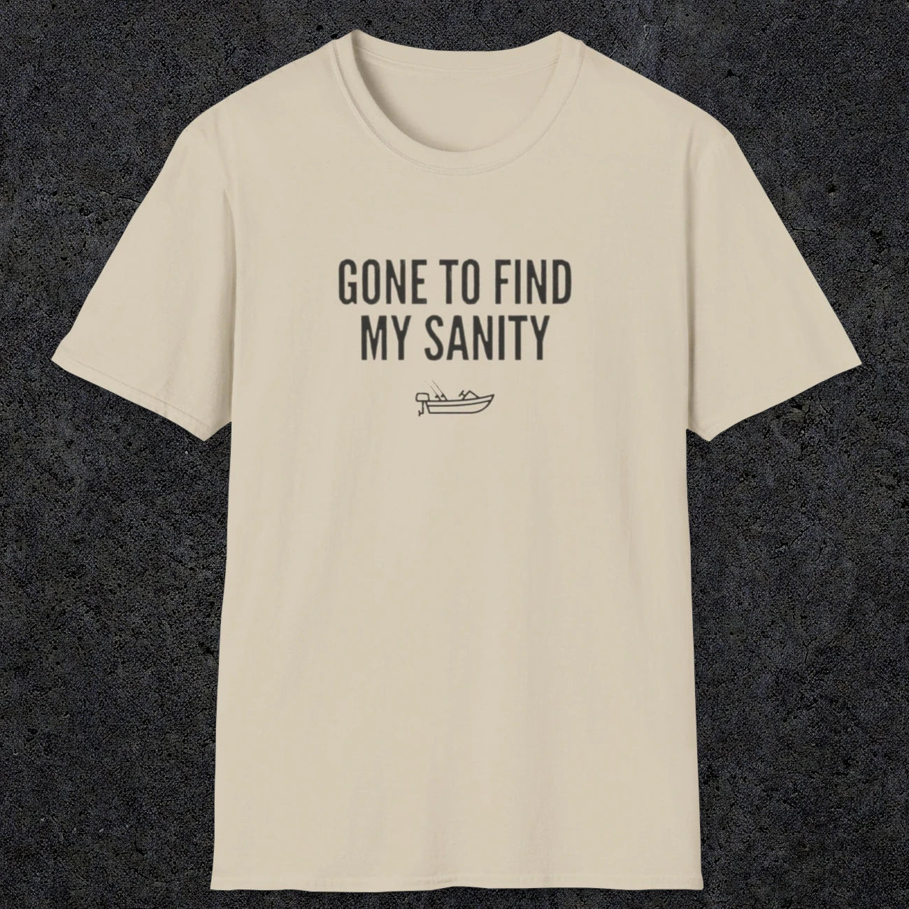 0055 Gone to find my sanity | Funny Dad T-Shirt | RustyDad