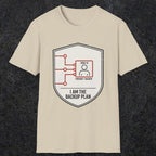 0095 I Am The Backup Plan | Funny Dad T-Shirt | RustyDad