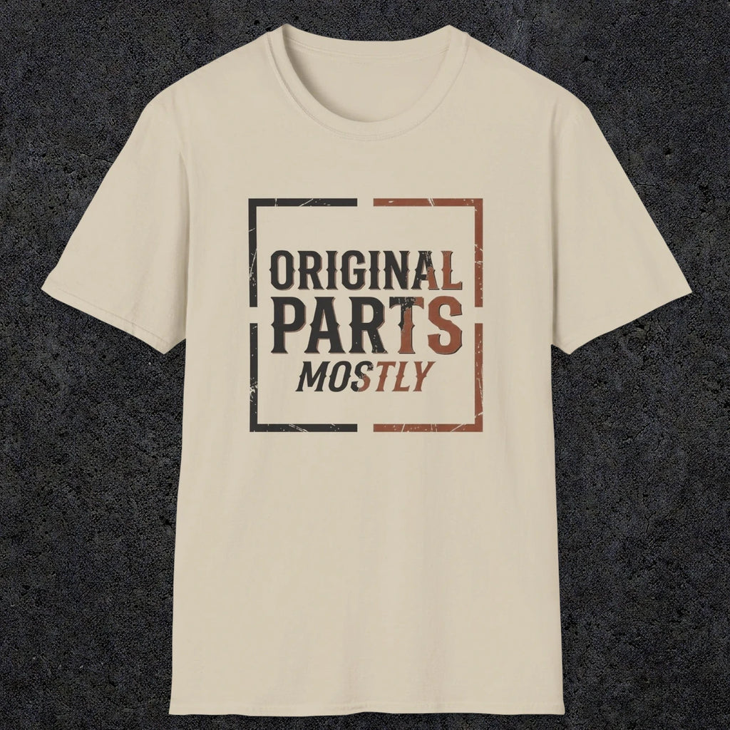 0045 Original parts mostly | Funny Dad T-Shirt | RustyDad