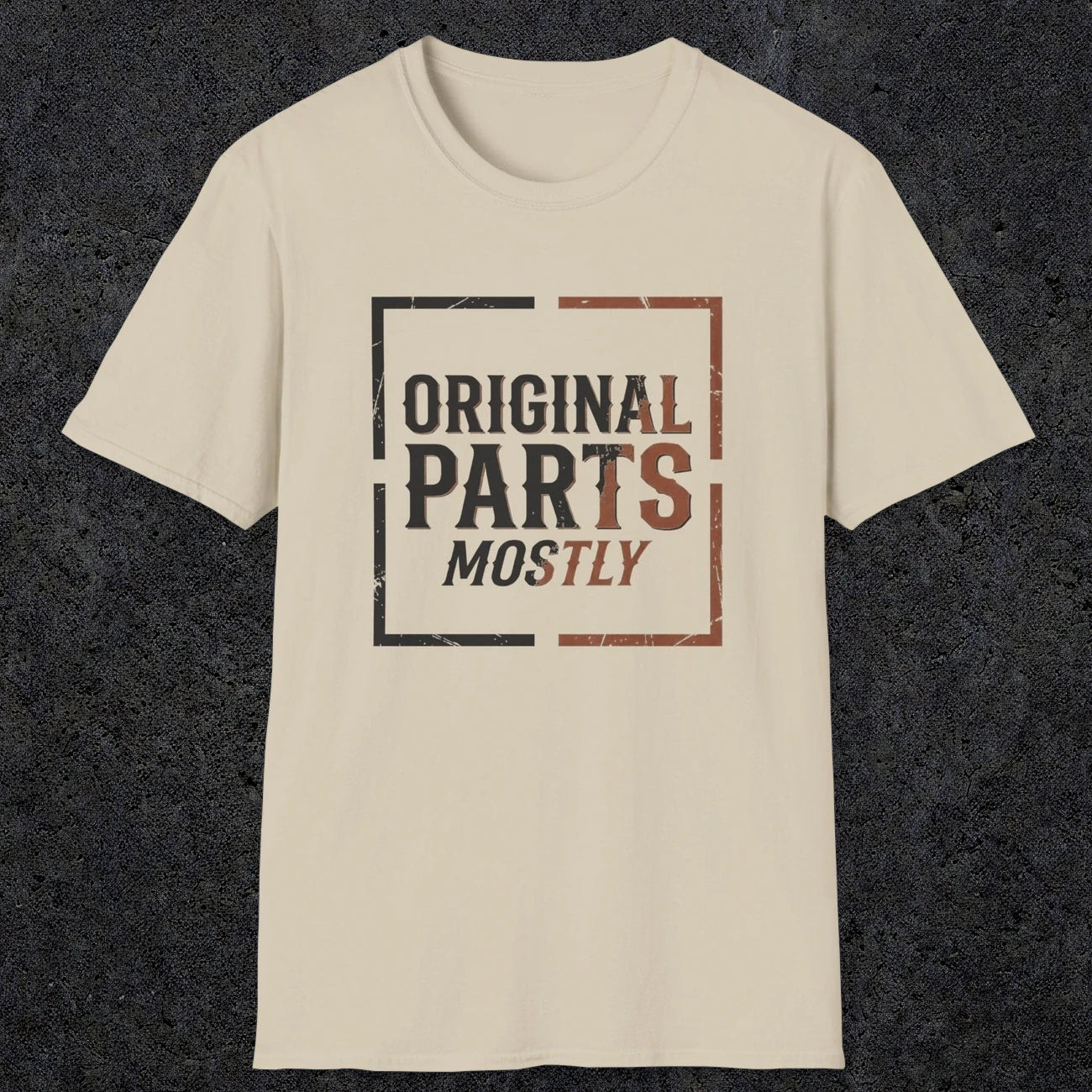 0045 Original parts mostly | Funny Dad T-Shirt | RustyDad