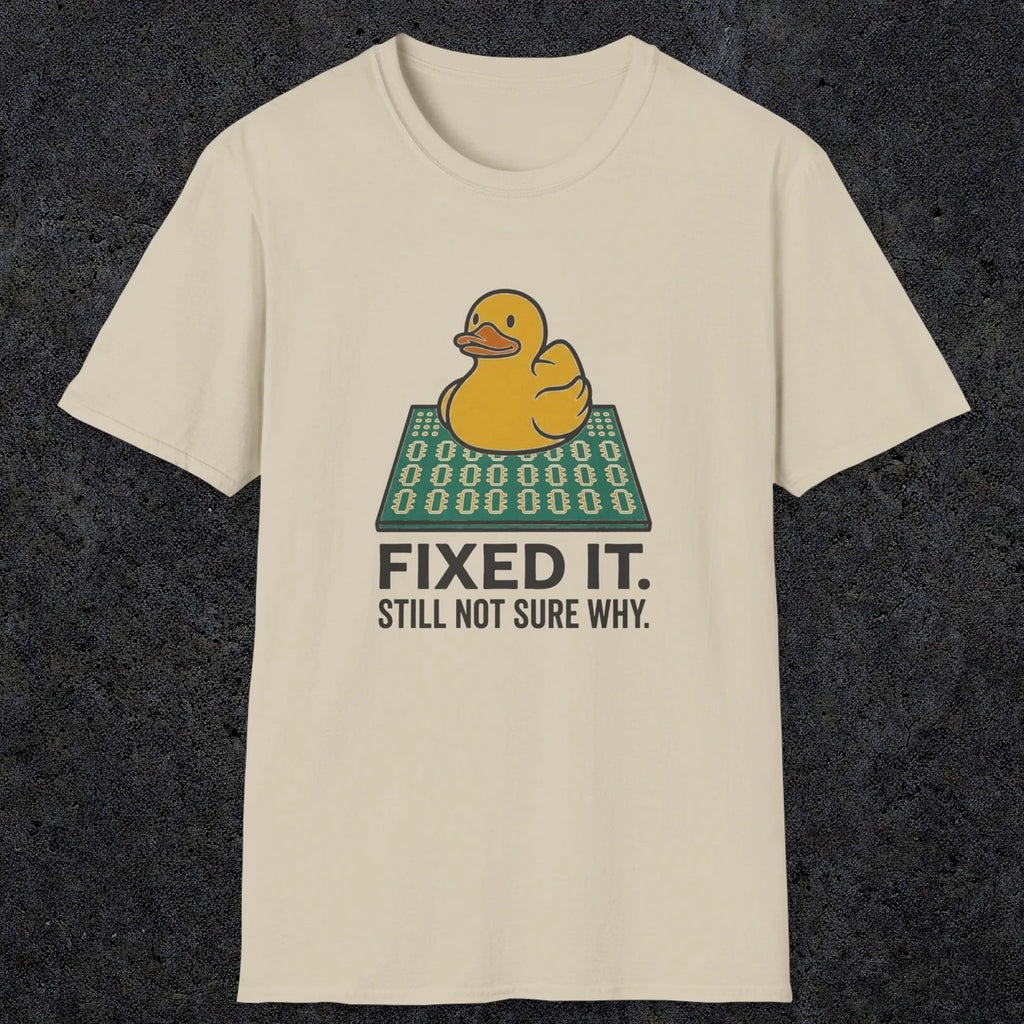 0113 Fixed It Still Not Sure Why | Funny Dad T-Shirt | RustyDad