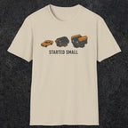 0555 Started Small. | Dad T-Shirt | RustyDad