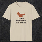 0030 Just resting my back | Funny Dad T-Shirt | RustyDad