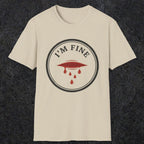 0484 I'M Fine | Funny Dad T-Shirt | RustyDad