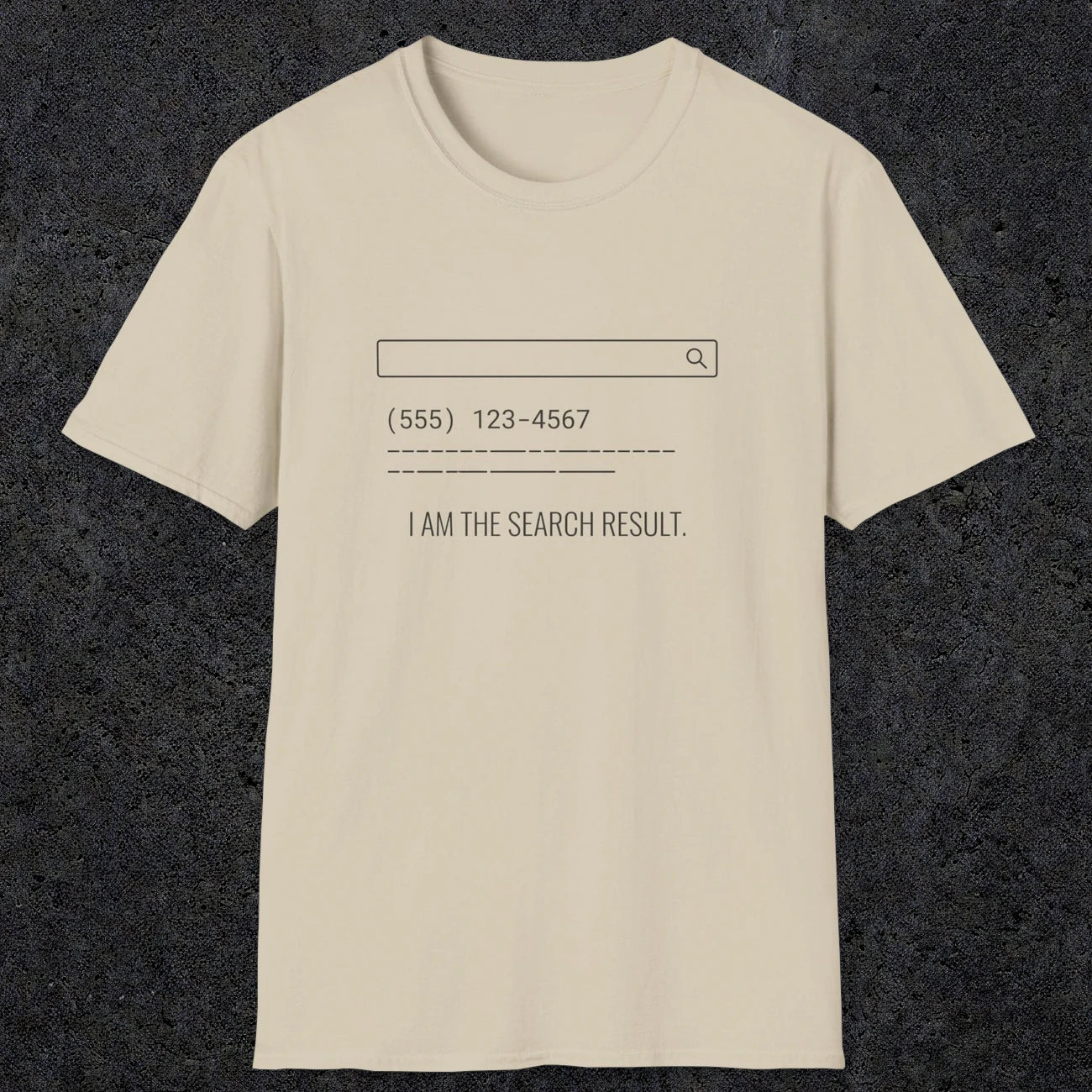 0141 I Am The Search Result | Funny Dad T-Shirt | RustyDad