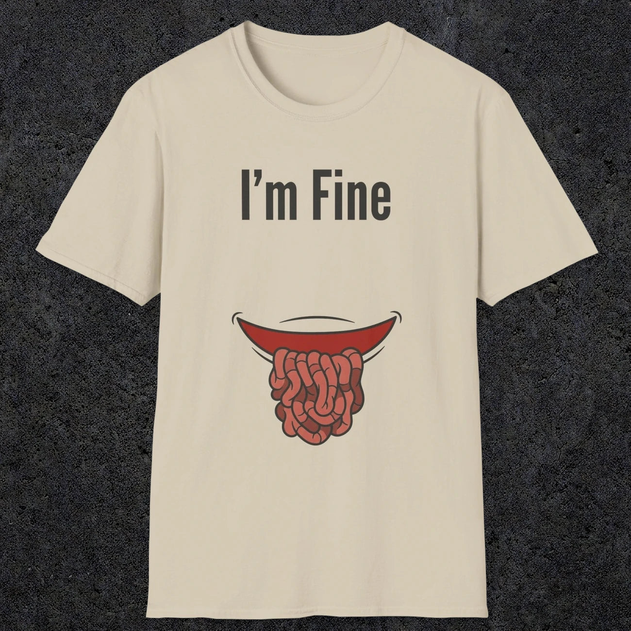 0482 I'M Fine | Funny Dad T-Shirt | RustyDad