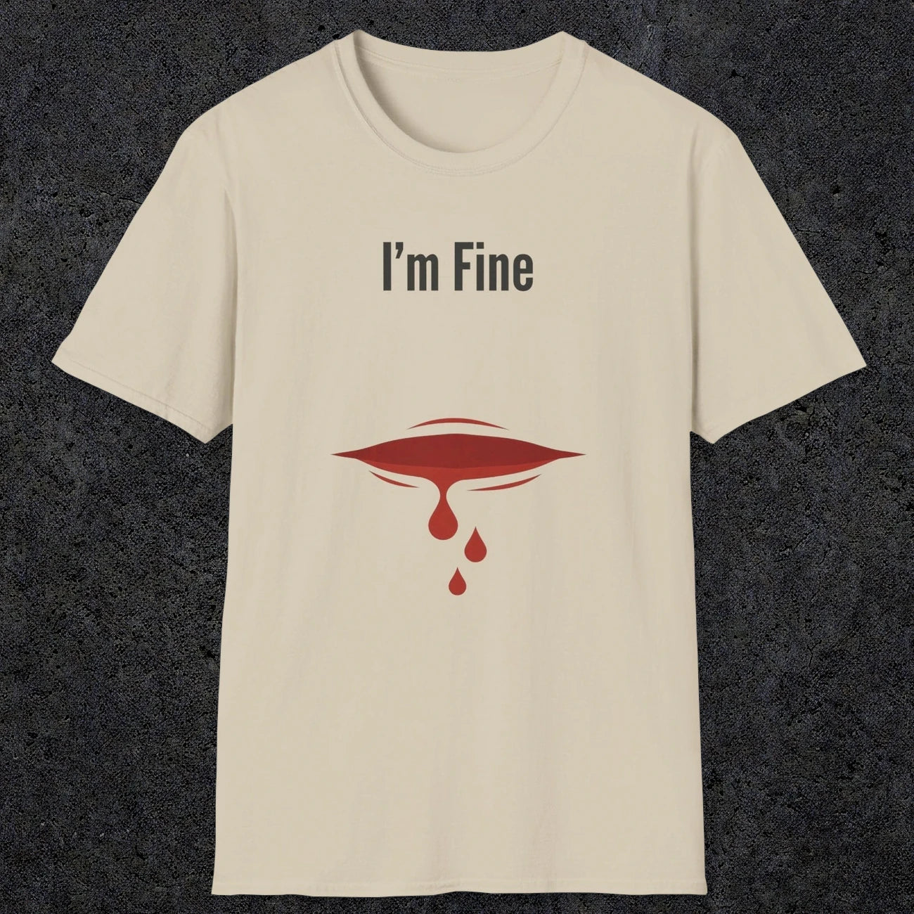 0485 I'M Fine | Funny Dad T-Shirt | RustyDad