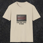 0126 Stack Trace Coffee Try Again | Funny Dad T-Shirt | RustyDad
