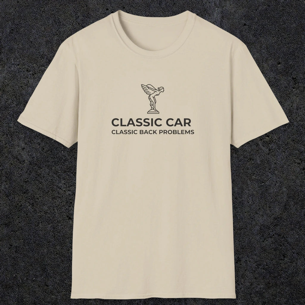 085 Classic car Classic back problems | Funny Dad T-Shirt | RustyDad