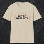 0083 Out of warranty | Funny Dad T-Shirt | RustyDad