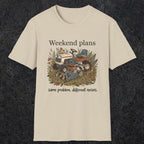 003 Weekend plans, same problems different noises | Funny Dad T-Shirt | RustyDad