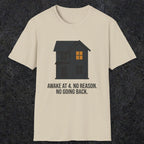 0192 Awake At 4 No Reason No Going Back | Funny Dad T-Shirt | RustyDad