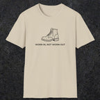 072 Worn in, not worn out | Funny Dad T-Shirt | RustyDad