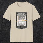 0099 Done Before Anyone Woke Up | Funny Dad T-Shirt | RustyDad