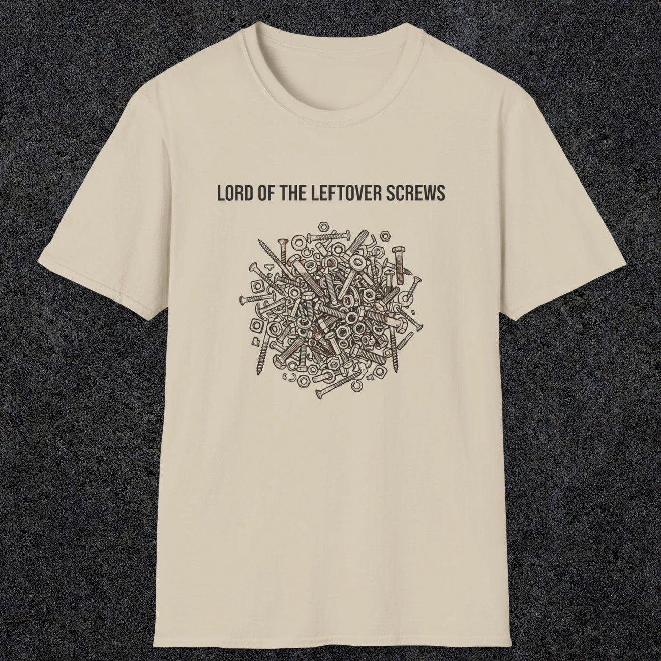 066 Lord of the leftover screws | Funny Dad T-Shirt | RustyDad