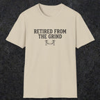 0081 Retired from the grind | Funny Dad T-Shirt | RustyDad