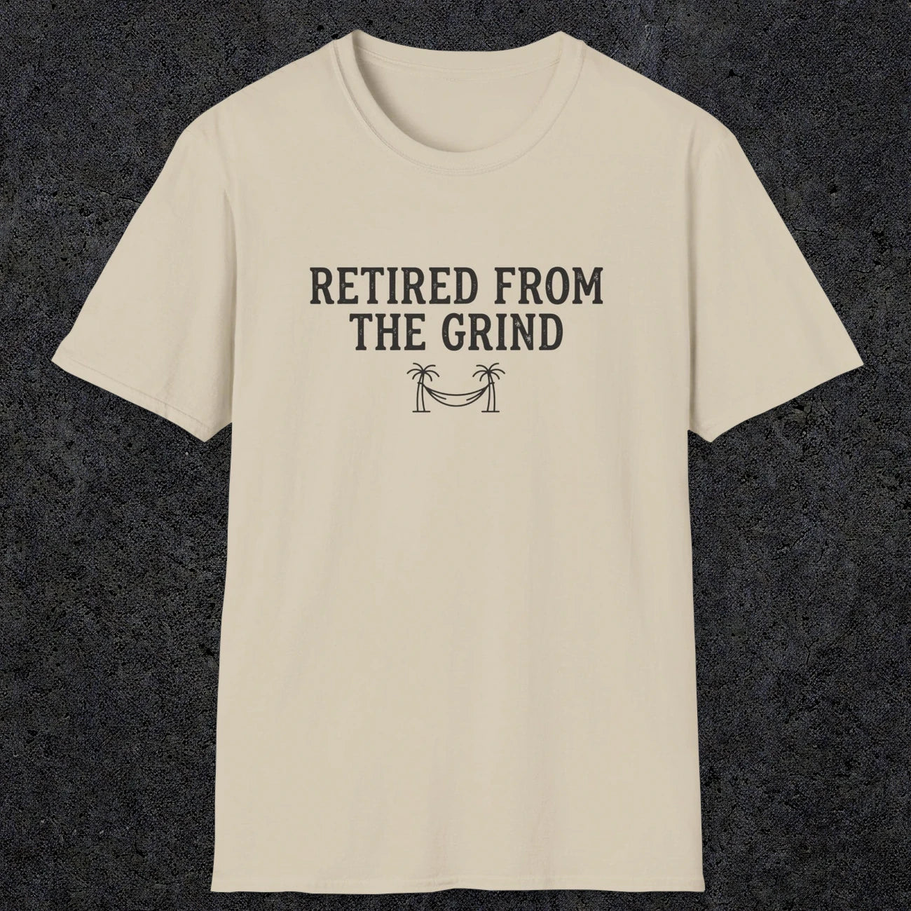 0081 Retired from the grind | Funny Dad T-Shirt | RustyDad