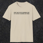 0110 I Dont Wait For The Warning Light I Fix It Before The Warning Light Knows | Funny Dad T-Shirt | RustyDad