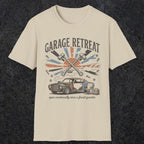 010 Garage Retreat | Funny Dad T-Shirt | RustyDad