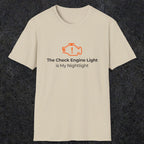 044 The Check Engine Light Is My Nightlight | Funny Dad T-Shirt | RustyDad