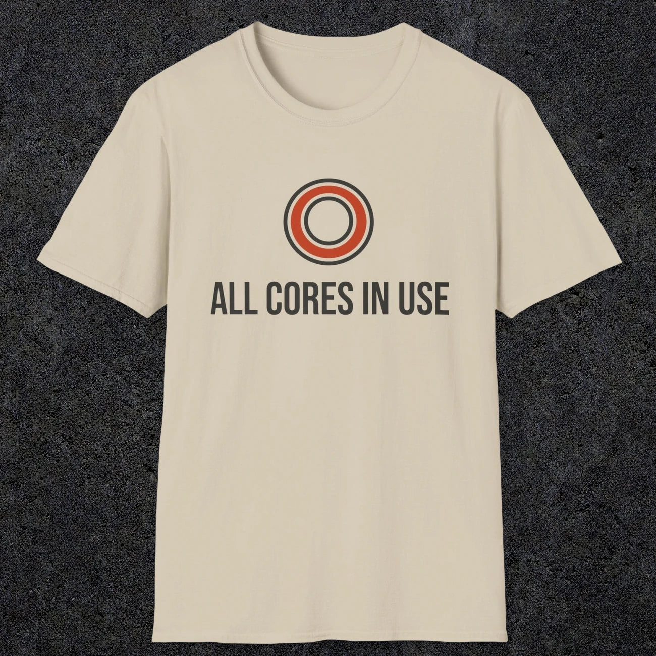 0330 All Cores In Use | Funny Dad T-Shirt | RustyDad