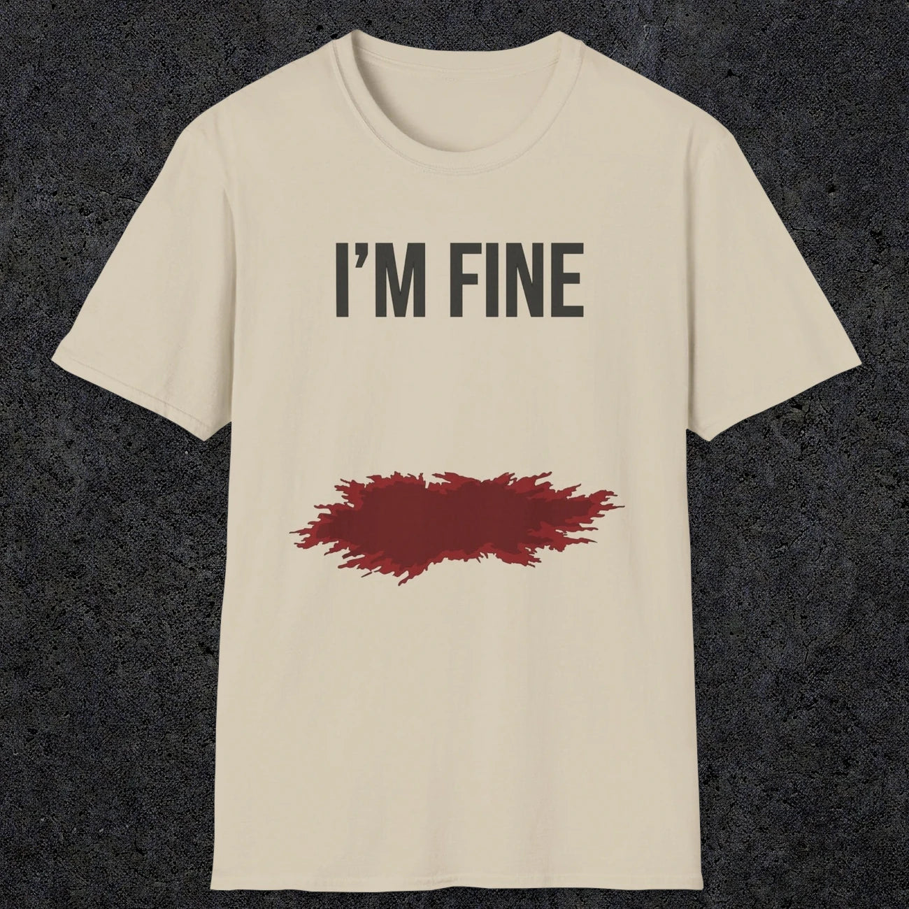 0483 I'M Fine | Funny Dad T-Shirt | RustyDad