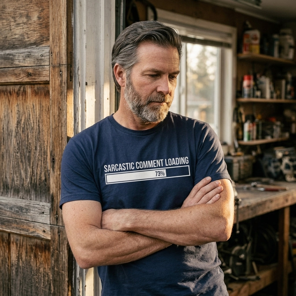 Great gift for dads who never miss an opportunity to point out the obvious with a bit of edge.