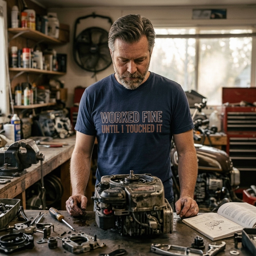 Great gift for handymen, DIY dads, and guys who should probably leave the plumbing alone.