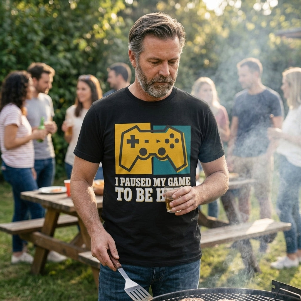 Great gift for dads who would rather be on the console and husbands who need credit for showing up.