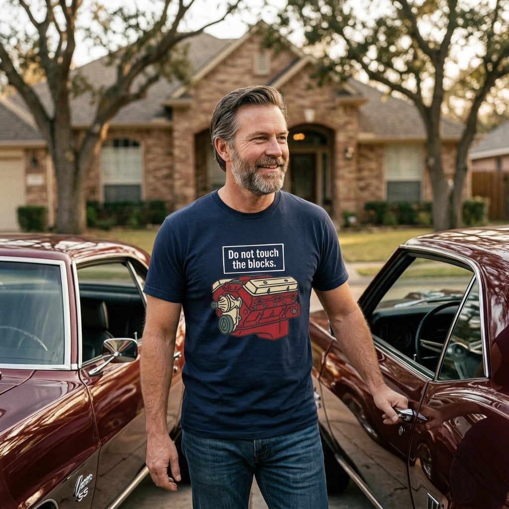 Great gift for the mechanic who treats his shop like a gallery.