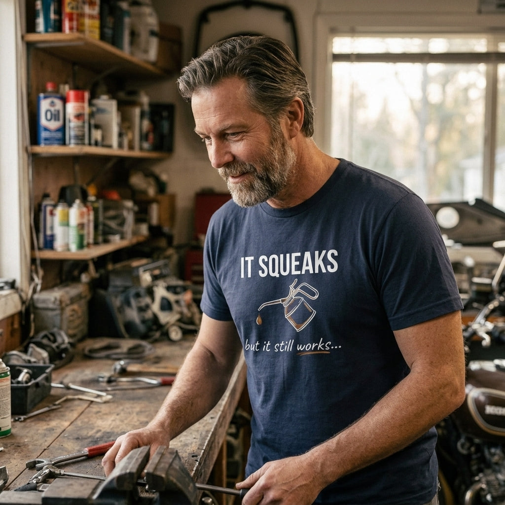 Great gift for handymen, dads with old tools, and the guy who refuses to replace anything that still does its job.