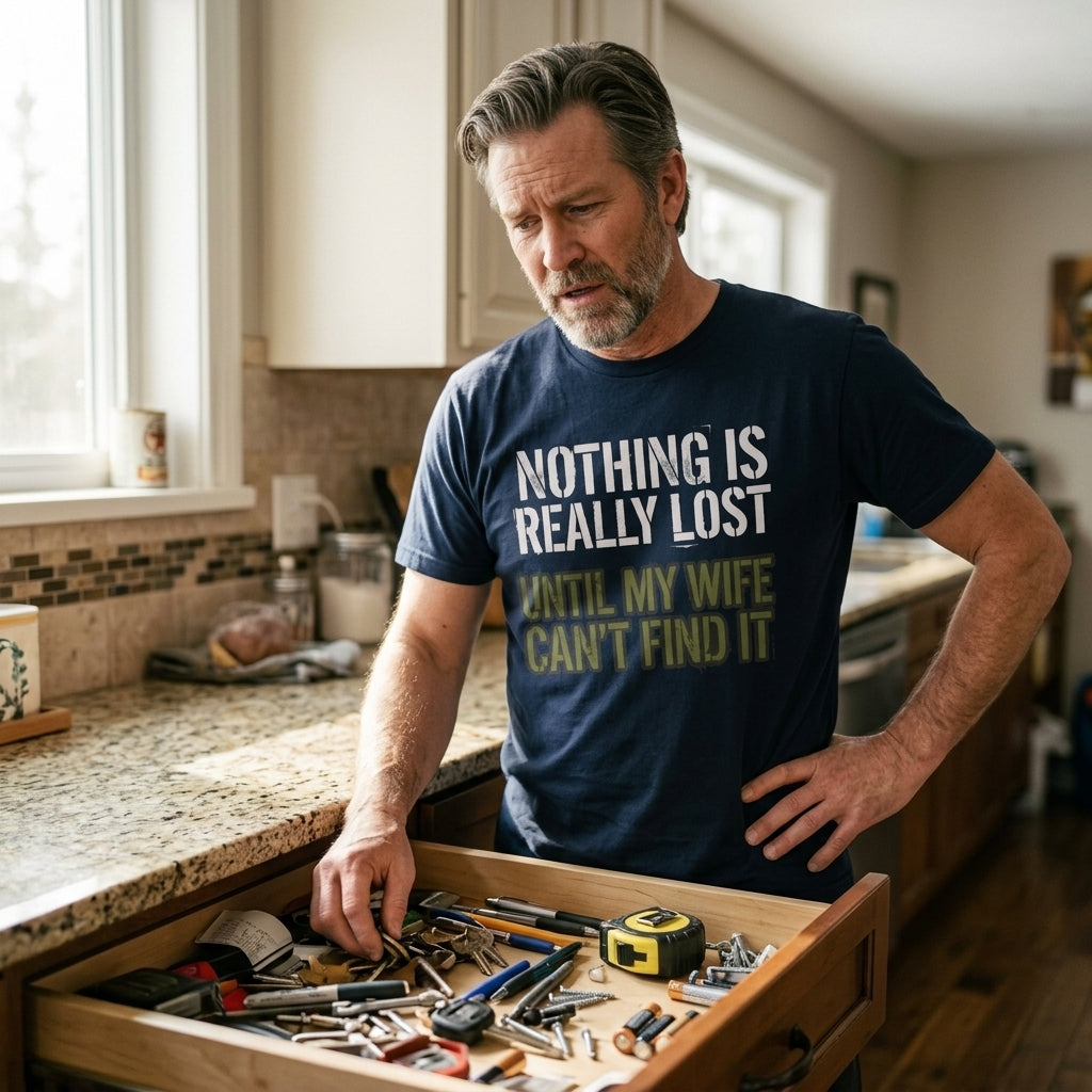 Great gift for husbands who have never lost a thing, and the wives who find everything for them.