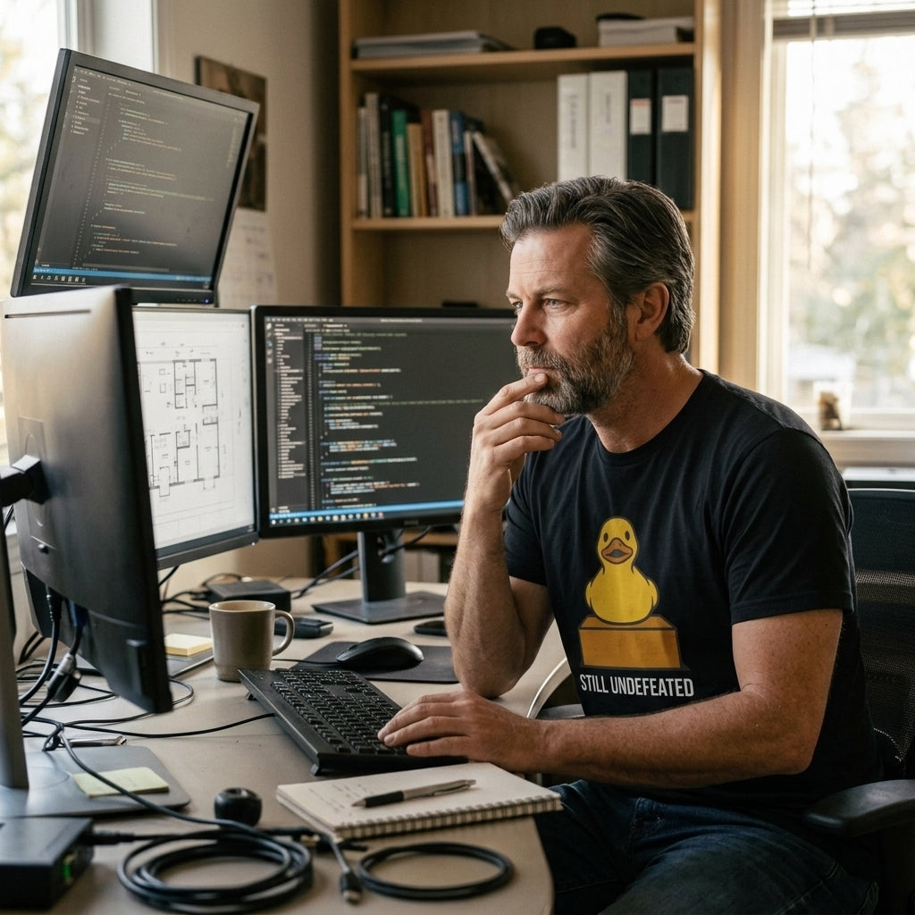 Great gift for software engineers, developers, and guys who solve problems by talking to inanimate objects.