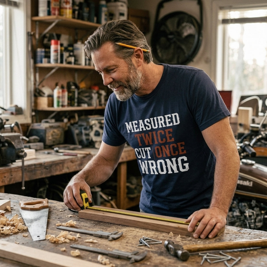 Great gift for handymen, woodworkers, and guys who spend most of their weekends in the garage.
