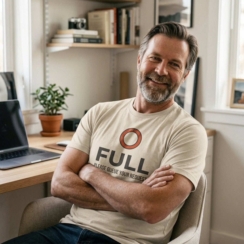 Great gift for software engineers, IT dads, and guys who need a buffer between them and the next task.
