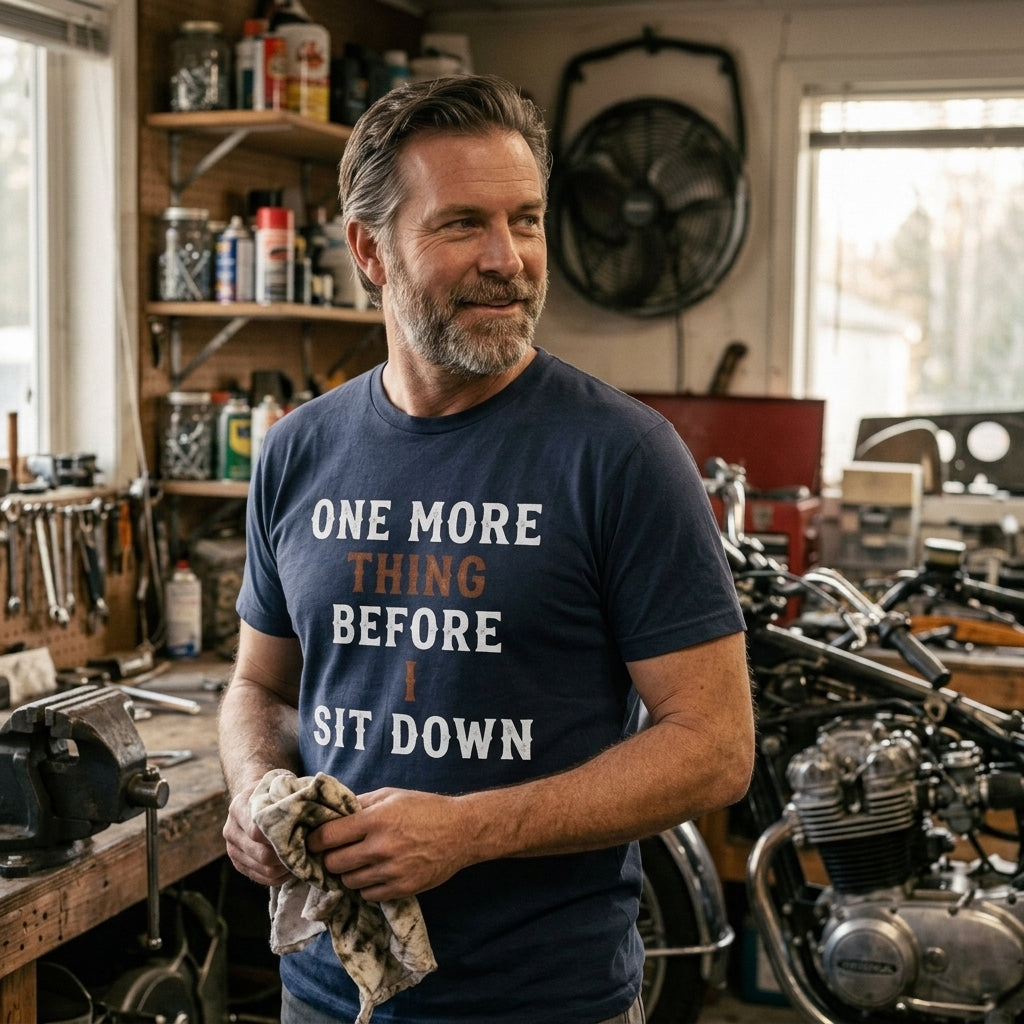 Great gift for dads who can't sit still and husbands who always find one last job to do.