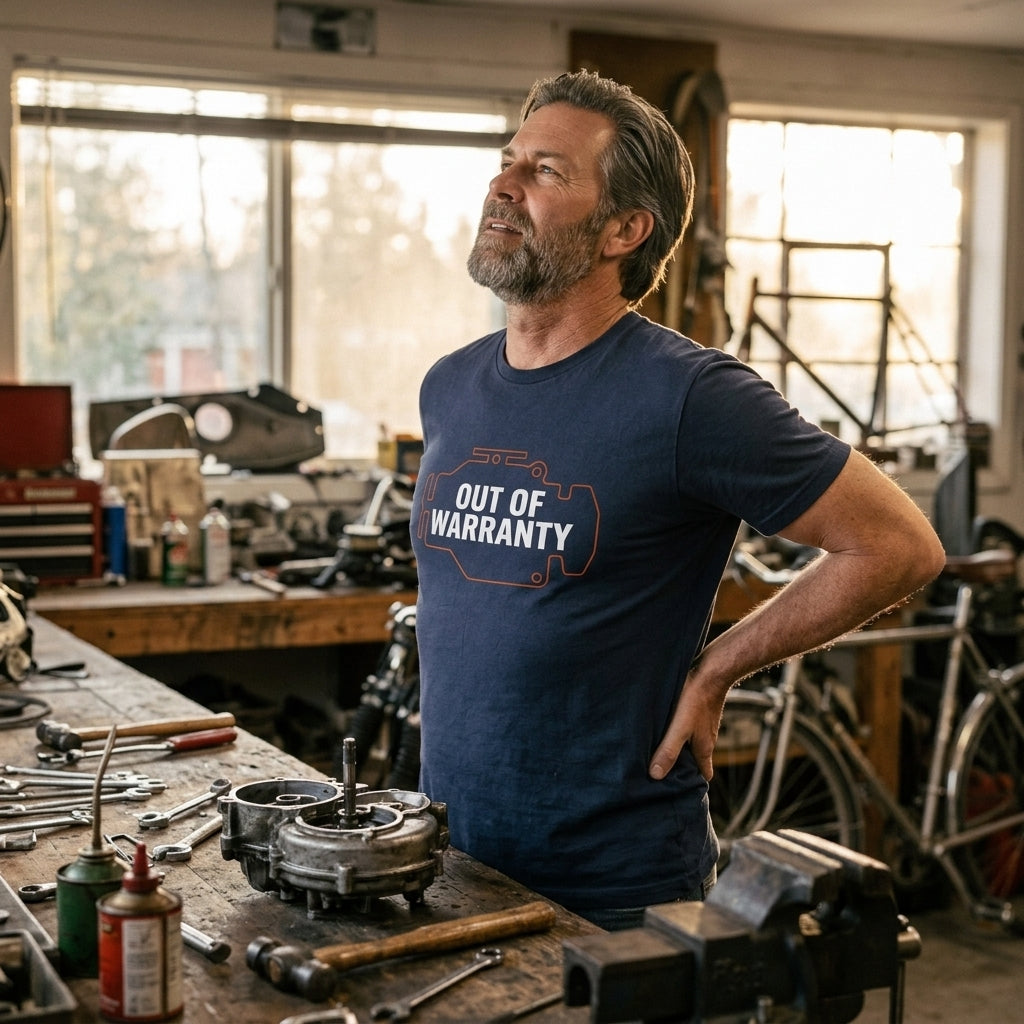 Great gift for retirees, aging handymen, and dads who have officially entered the maintenance phase of life.