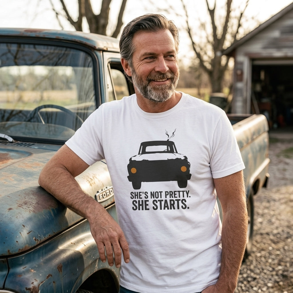 Great gift for truck guys, mechanics, and anyone who drives a vehicle older than their kids.