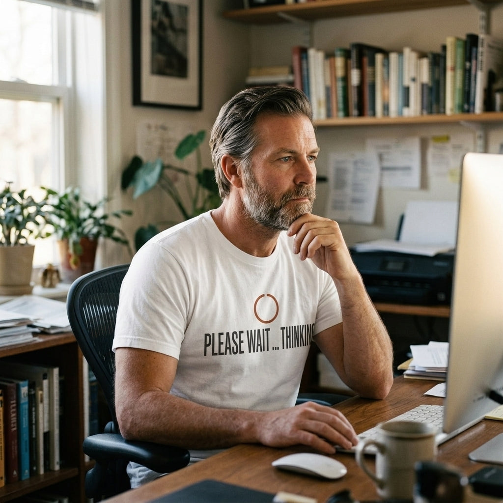 Great gift for tech dads, programmers, and men who value silence over a fast answer.