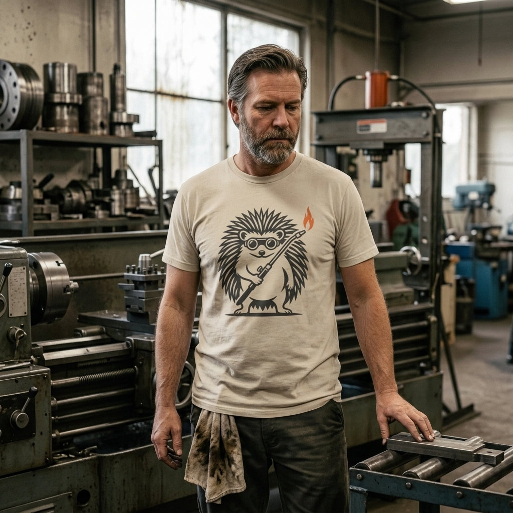 Great gift for the guy who's never once been intimidated by a job that looked too big for him.
