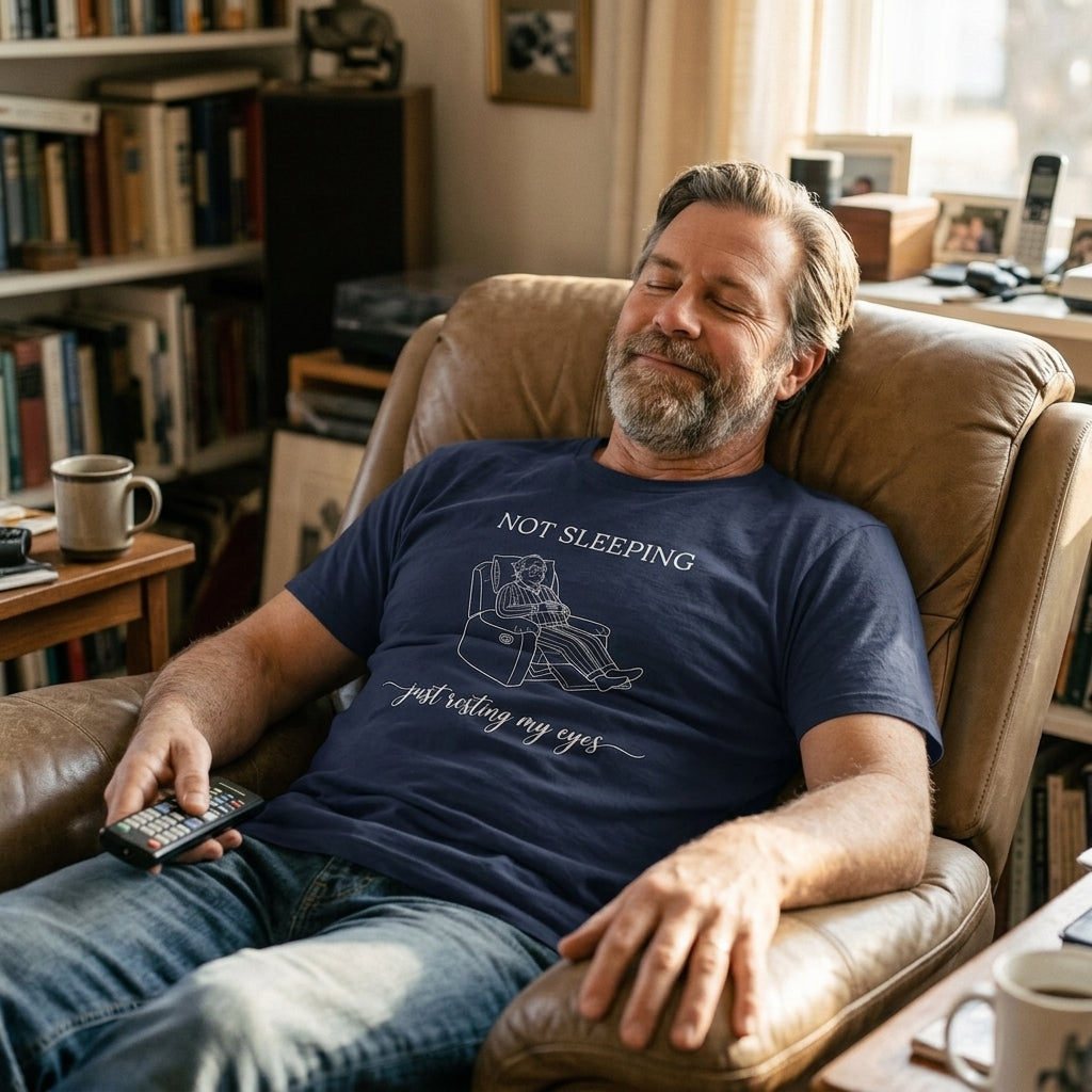 Great gift for dads, grandpas, and any guy who falls asleep five minutes after sitting down.