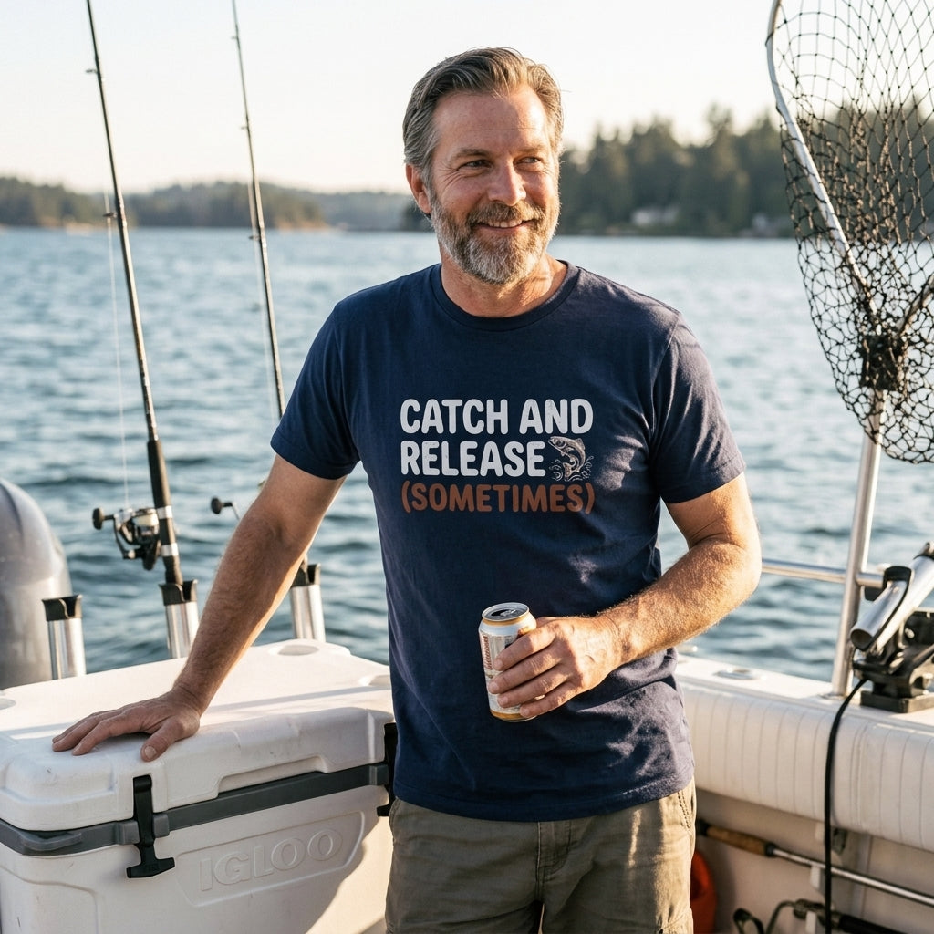 Great gift for dads who spend their weekends on the water and know exactly how much butter a walleye needs.
